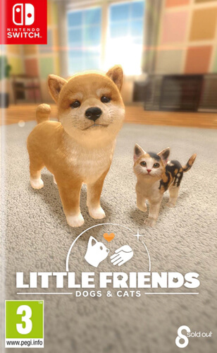Little Friends: Dogs and Cats box art for Nintendo Switch
